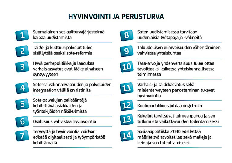 STRATEGISET RATKAISUKORTIT JA HYVINVOINTIVALTION VAALIMINEN
