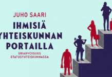 Ihmisiä yhteiskunnan portailla