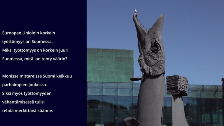 UTAKin Suuri työttömyysdebatti